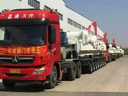 蝶阀专用二次包络减速机应用于国家大型水利工程